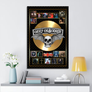 Ozzy Osbourne Rectangle Canvas With Inner Frame - HOATT12931