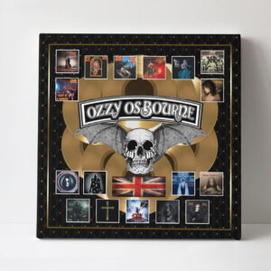 Ozzy Osbourne Square Canvas With Inner Frame – HOATT13071