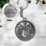 Ozzy Osbourne Custom Shape 2-sided Keychain - GNE4481