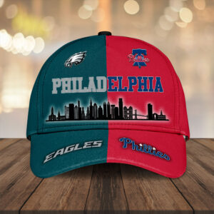 Philadelphia Eagles x Philadelphia Phillies Classic Cap - TMTHU1066