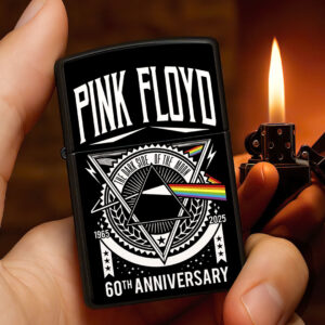 Pink Floyd 60th Anniversary Zippo Lighter Case (No Insert) - TMTHU1055
