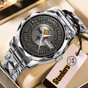 Pittsburgh Steelers 92 Years Anniversary 2025 Alloy Luxury Quartz Watch - TMTHU775