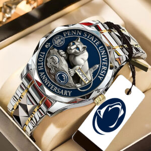 Penn State Nittany Lions Football 170th Anniversary 2025 Alloy Luxury Quartz Watch - TANTN16148