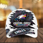 Philadelphia Eagles x Crucial Catch Intercept Cancer Classic Cap - MAITM12972