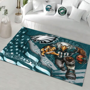 Philadelphia Eagles Rectangular Rug - HOATT13175