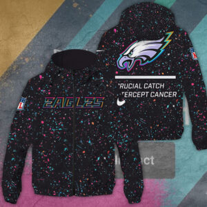 Philadelphia Eagles 3D Windbreaker Jacket - TANTN15788