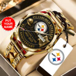 Personalized Pittsburgh Steelers 92nd Anniversary 2026 Alloy Luxury Quartz Watch - TANTN16134