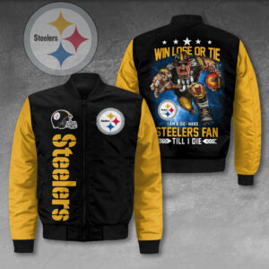 Pittsburgh Steelers 3D Bomber Jacket - HOATT12822