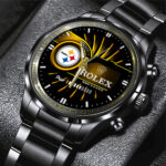 Pittsburgh Steelers x Rolex Black Stainless Steel Watch - MAITM8510