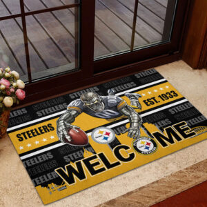 Pittsburgh Steelers Custom Doormat - HOATT12855