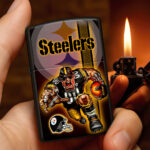 Pittsburgh Steelers Zippo Lighter Case (No Insert) - HOATT13022