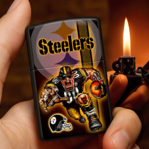 Pittsburgh Steelers Zippo Lighter Case (No Insert) - HOATT13022