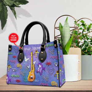 Personalized Prince Leather HandBag - VANDH 2457