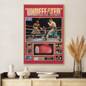 Ricky Hatton Rectangle Canvas With Inner Frame - TMTHU1022