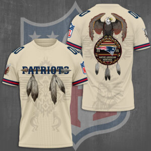 New England Patriots x Native American Heritage 3D Apparel - TMTHU956
