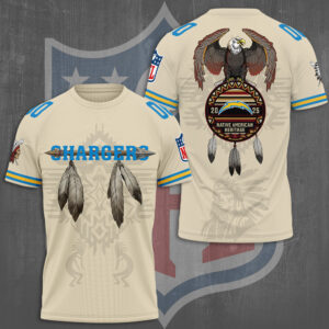 Los Angeles Chargers x Native American Heritage 3D Apparel - TMTHU969