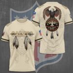 New Orleans Saints x Native American Heritage 3D Apparel - TMTHU979