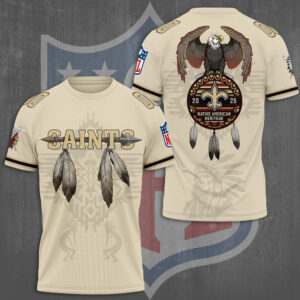 New Orleans Saints x Native American Heritage 3D Apparel - TMTHU979