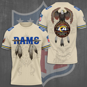 Los Angeles Rams x Native American Heritage 3D Apparel - TMTHU982