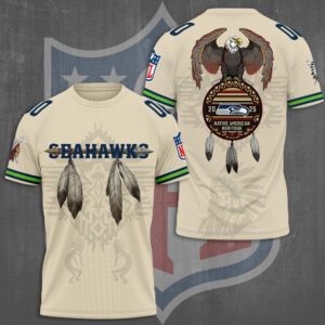 Seattle Seahawks x Native American Heritage 3D Apparel - TMTHU984