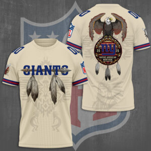 New York Giants x Native American Heritage 3D Apparel - TMTHU985