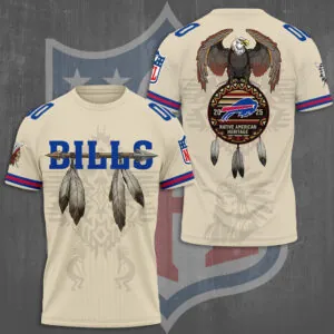 Buffalo Bills x Native American Heritage 3D Apparel - TMTHU954