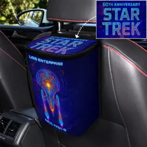 Star Trek 60th Anniversary 2026 Car Hanging Trash Bin – TMTHU892