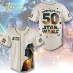 Star Wars 50th Anniversary 2027 Baseball Jersey - TMTHU898