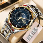 Star Trek 60th Anniversary 2026 Alloy Luxury Quartz Watch - TMTHU687