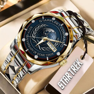 Star Trek 60th Anniversary 2026 Alloy Luxury Quartz Watch - TMTHU687