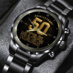Star Wars 50th Anniversary Black Stainless Steel Watch – TMTHU1232
