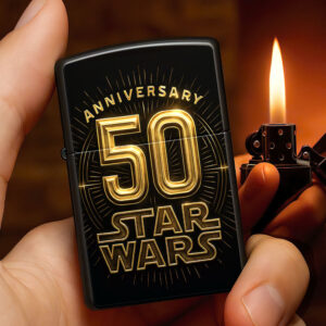 Star Wars 50th Anniversary Zippo Lighter Case (No Insert) - TMTHU1237