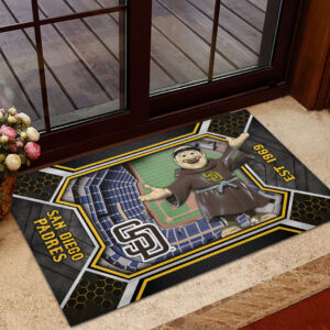 San Diego Padres Custom Doormat - HOATT13093