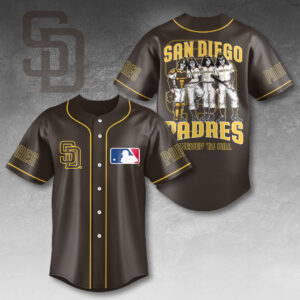 San Diego Padres x KISS Baseball Jersey - HOATT13421