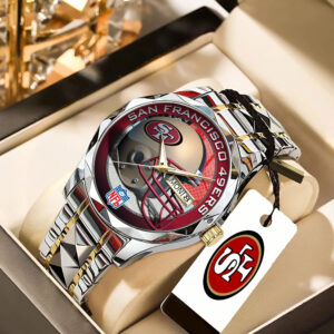 San Francisco 49ers Alloy Luxury Quartz Watch - TANTN16340