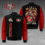 San Francisco 49ers 3D Bomber Jacket - HOATT12823