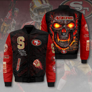 San Francisco 49ers 3D Bomber Jacket - VANDH 2317