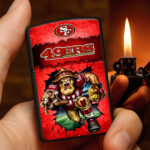 San Francisco 49ers Zippo Lighter Case (No Insert) - HOATT13337