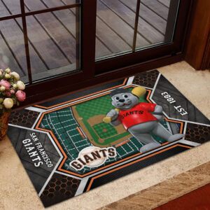 San Francisco Giants Custom Doormat - HOATT13094