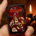 San Francisco 49ers Zippo Lighter Case (No Insert) - HOATT13023