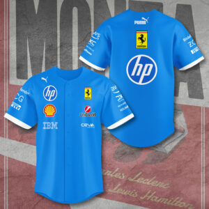Scuderia Ferrari HP 2025 Baseball Jersey - TANTN15799