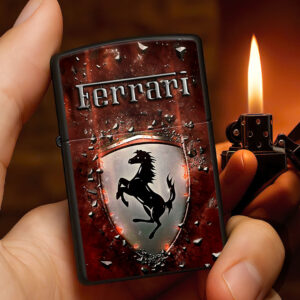 Scuderia Ferrari Zippo Lighter Case (No Insert) - HOATT13342