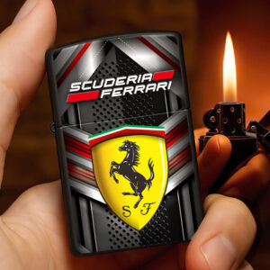 Scuderia Ferrari Zippo Lighter Case (No Insert) - HOATT13345