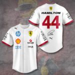 Scuderia Ferrari x Lewis Hamilton Baseball Jersey - TANTN 12557