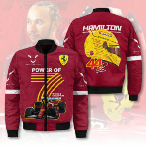 Scuderia Ferrari x Lewis Hamilton 3D Bomber Jacket - HOATT 9694