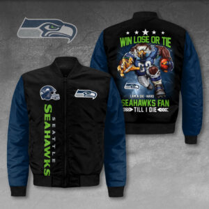Seattle Seahawks 3D Bomber Jacket - HOATT12824
