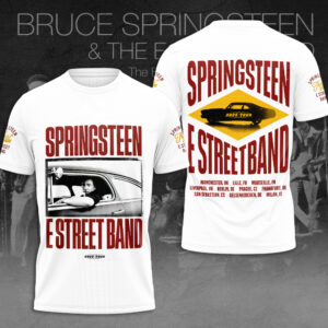Bruce Springsteen x The E Street Band 2025 Tour 3D Apparel - TANTN16850