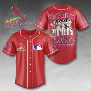 St. Louis Cardinals x KISS Baseball Jersey - HOATT13424