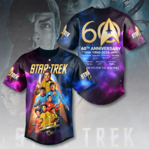 Star Trek 60th Anniversary Baseball Jersey - HOATT12541