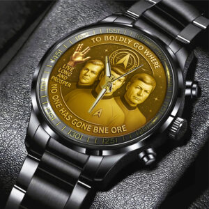 Star Trek Black Stainless Steel Watch - TANTN15697